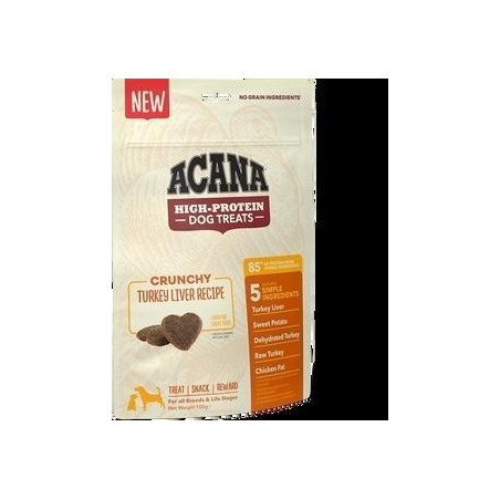 ACANA High Protein Dog Treats Crunchy Turkey Liver Recipe