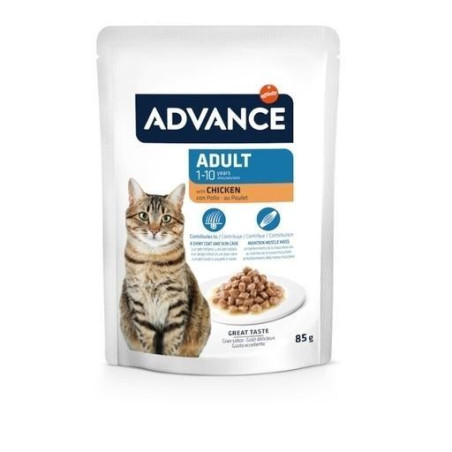 ADVANCE Gato Pouches Adult con Pollo