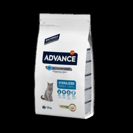 ADVANCE Gato Sterilized Adult Pavo