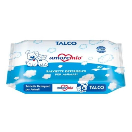 AMOREMIO Toallitas Higiénico con Talco