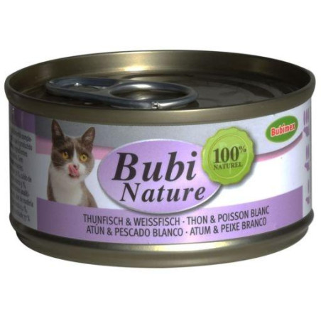 BUBIMEX Gato Bubi Nature Atún y Pescado Blanco