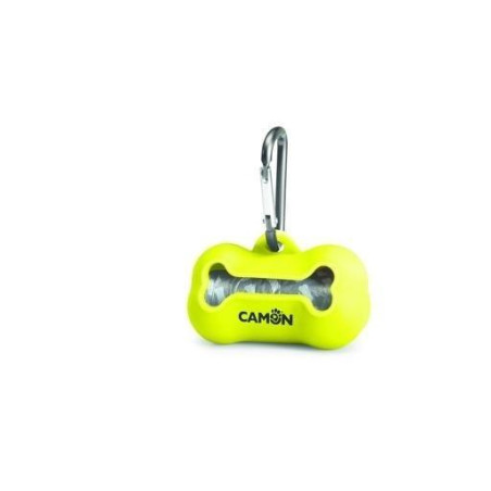 CAMON Dispensador de Bolsitas Silicona Amarillo