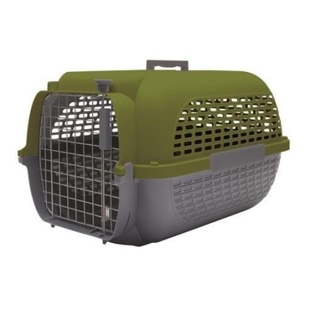 DOG IT Transportin Voyageur Verde y Gris