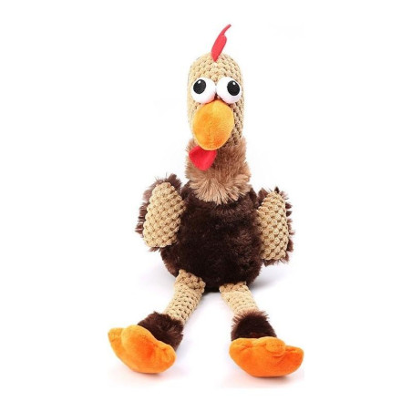 DOG TOY Peluche Pavo