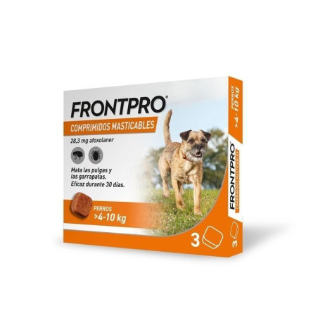 FRONTPRO Comprimido Masticable  4-10 kg