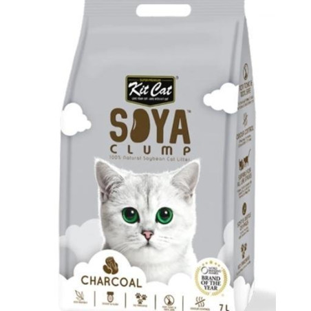 KIT CAT Arena Soya Clump Soja Bio Charcoal