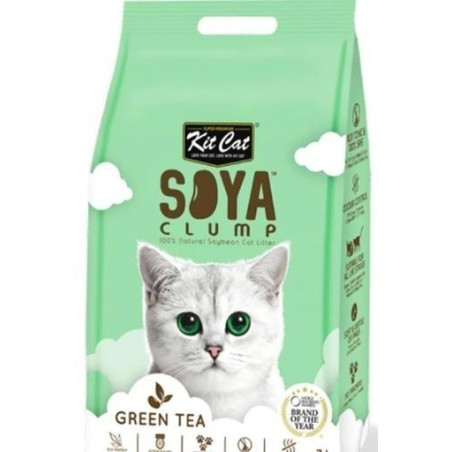 KIT CAT Arena Soya Clump Soja Bio Green Tea