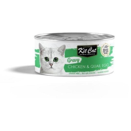 KIT CAT Pollo con Huevo de Codorniz en Salsa