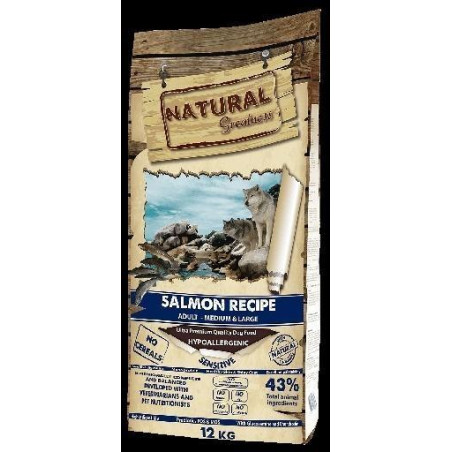 NATURAL GREATNESS Pienso Perro Salmon