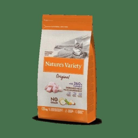 NATURE S VARIETY Gato Original No Grain Sterilized Adult Pavo