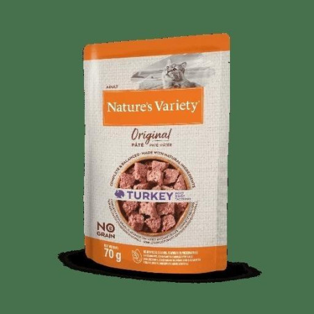 NATURE S VARIETY Gato Original Pate Pavo70gr