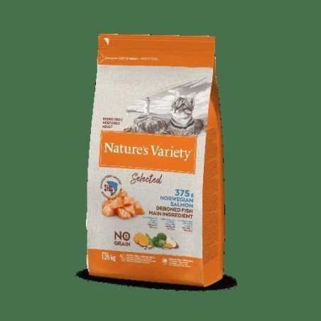 NATURE S VARIETY Gato Selected Sterilized Adult Salmon Noruego