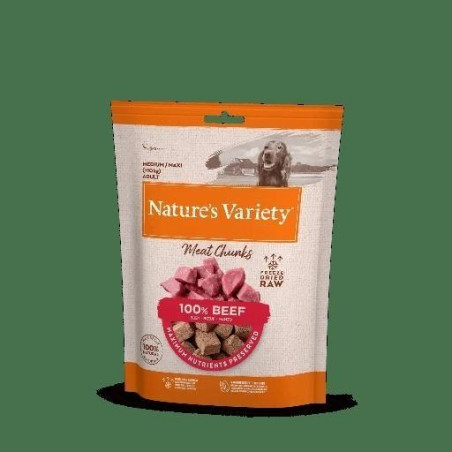 NATURE S VARIETY Meats Chunks Buey