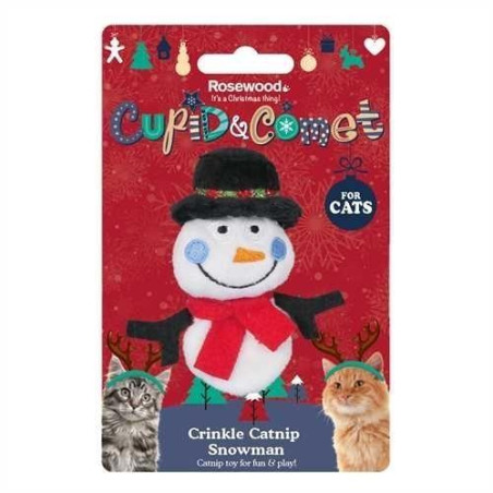 ROSEWOOD Muñeco Nieve Gatos