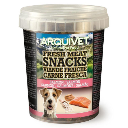 ARQUIVET Fresh Meat Snacks Salmón