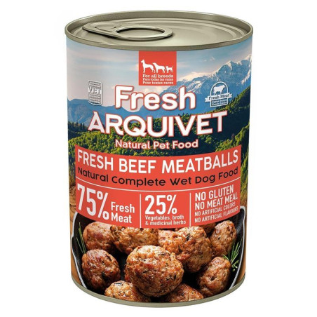 ARQUIVET Fresh Albóndigas Ternera con Boniato y Zanahoria