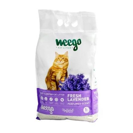 WEEGO Lavanda Arena para Gatos