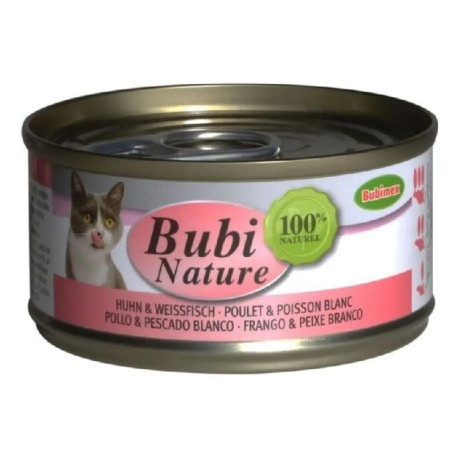 BUBIMEX Gato Bubi Nature Pollo y Pescado Blanco