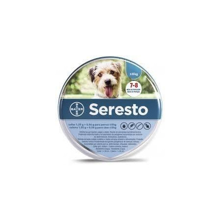 SERESTO Collar Antiparasitarios Perros -8kg