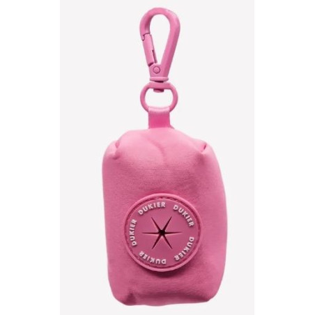 DUKIER Porta Bolsas Caca Rosa