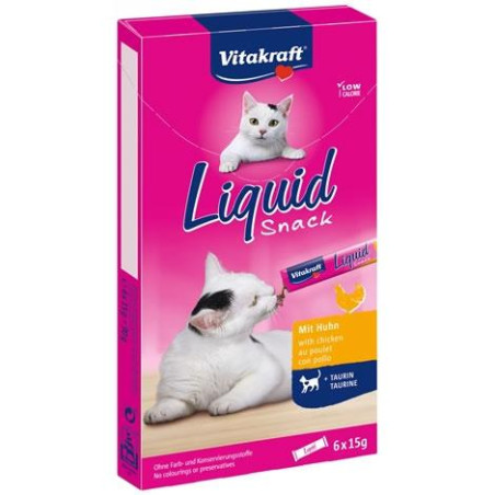 VITAKRAFT Liquid Snack Pollo