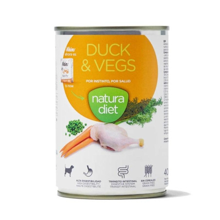 NATURA DIET Pato con Vegetales