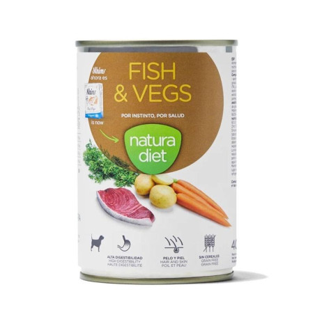 NATURA DIET Pescado con Vegetales