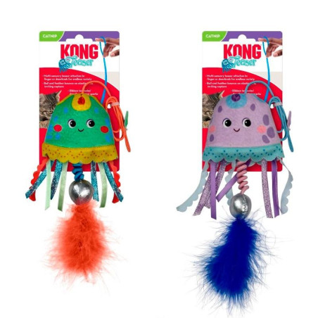 KONG Peluche Teaser Jelly Fish