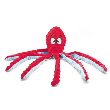 BUBIMEX Peluche Pulpo Rojo para Perro