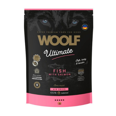 WOOLF Ultimate Perro Pienso Semihúmeso Pescado