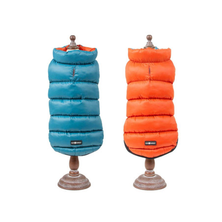 FARM COMPANY Plumas Reversible Azul/Naranja