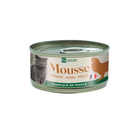 GUSTAV Mousse Pollo para Gato