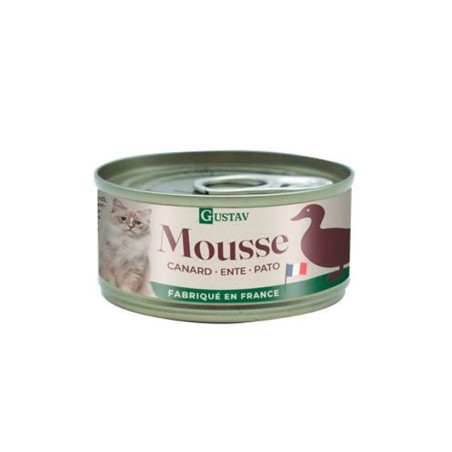 GUSTAV Mousse Pato para Gato