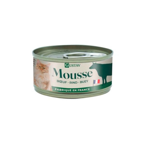 GUSTAV Mousse Ternera para Gato