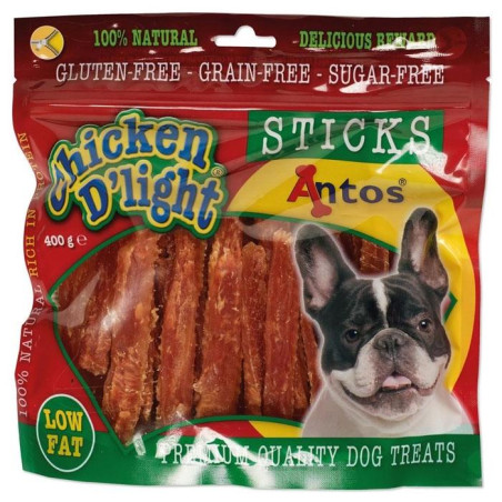 ANTOS Dlight Sticks Pollo para Perros