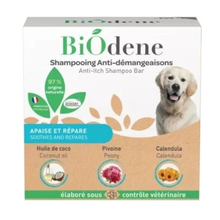 BIODENE Barra Champú Antipicazón para Perros