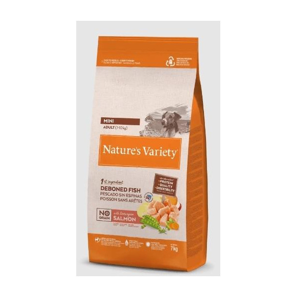 NATURE S VARIETY Adulto Mini Salmón Noruego para Perro