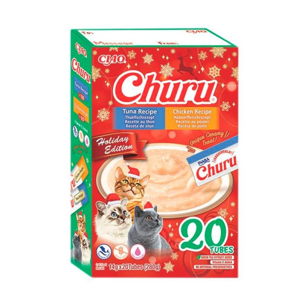 CHURU Caja Navidad para Gato