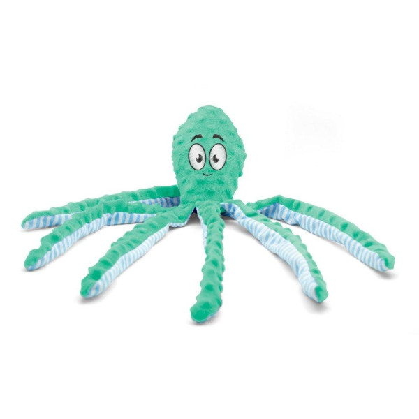 BUBIMEX Peluche Pulpo Verde para Perro